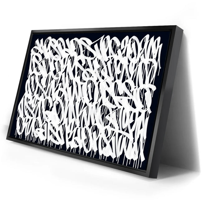 Featured image 2 for White Drip - Calligraphy