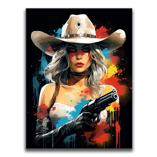White Hat Bandit Posters, Prints, & Visual Artwork TheGoatWallArt PORTRAIT 18x24 0.75" STANDARD