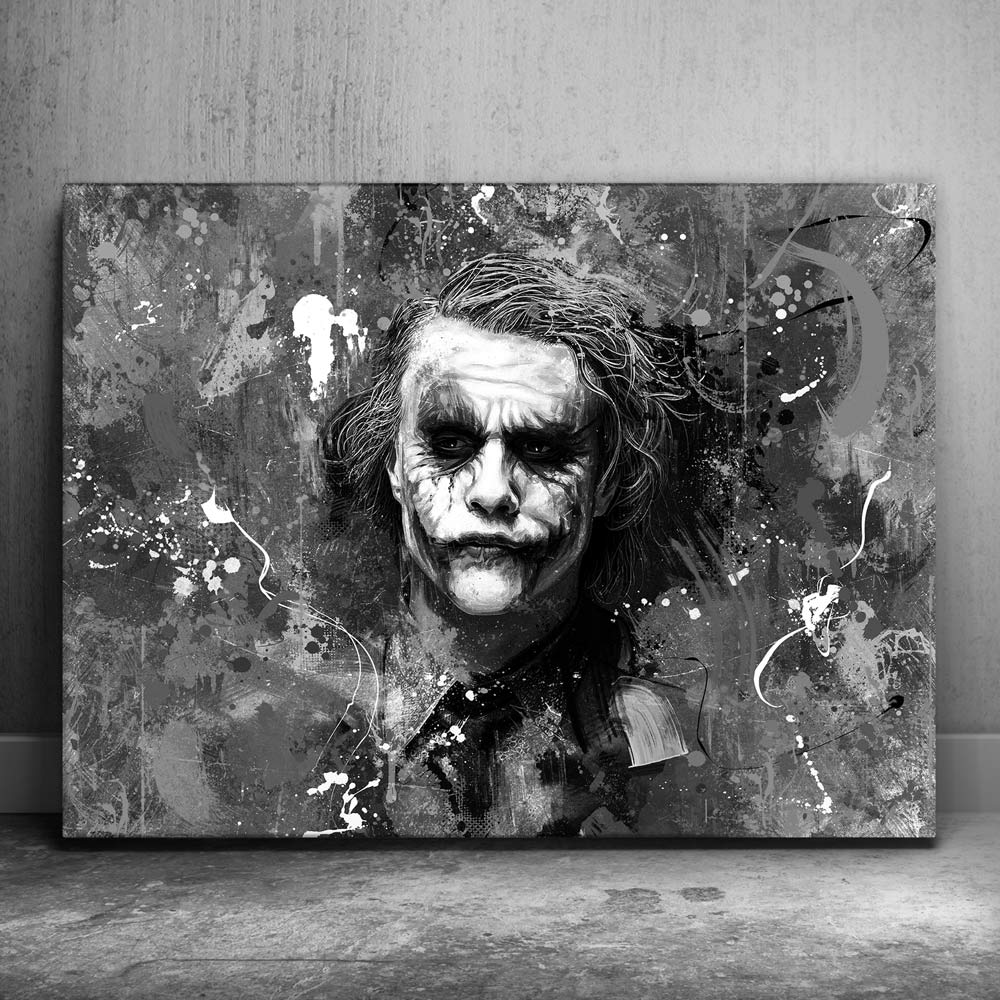 Why So Serious II - Black and White