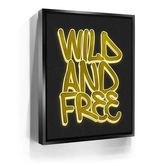 Featured image 5 for Wild and Free - Gold - Calligraphy