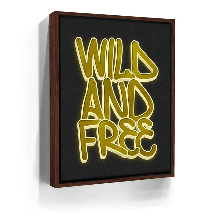 Featured image 10 for Wild and Free - Gold - Calligraphy