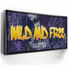 Featured image 5 for Wild and Free - Purple - Graffiti