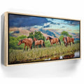 Featured image 10 for Wild Horses in high pasture