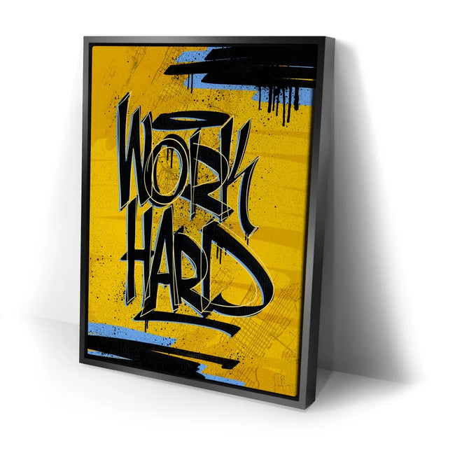 Featured image 2 for Work Hard - Calligraphy