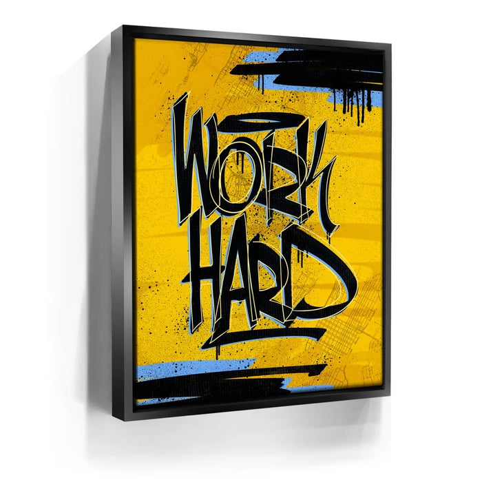 Featured image 5 for Work Hard - Calligraphy