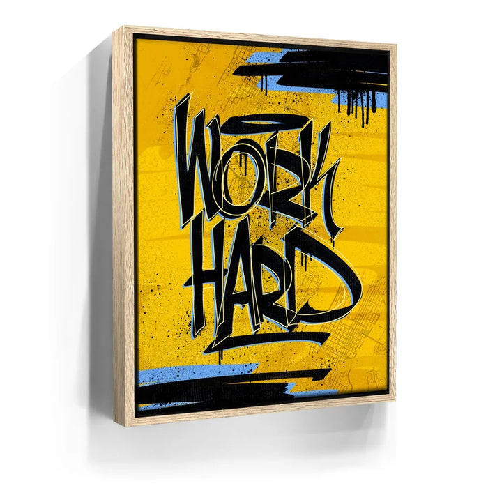 Featured image 9 for Work Hard - Calligraphy