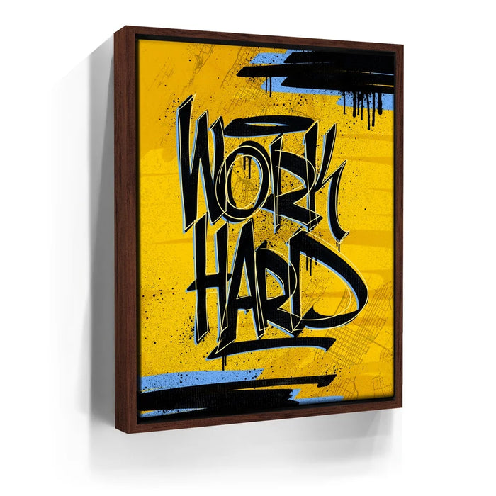Featured image 10 for Work Hard - Calligraphy