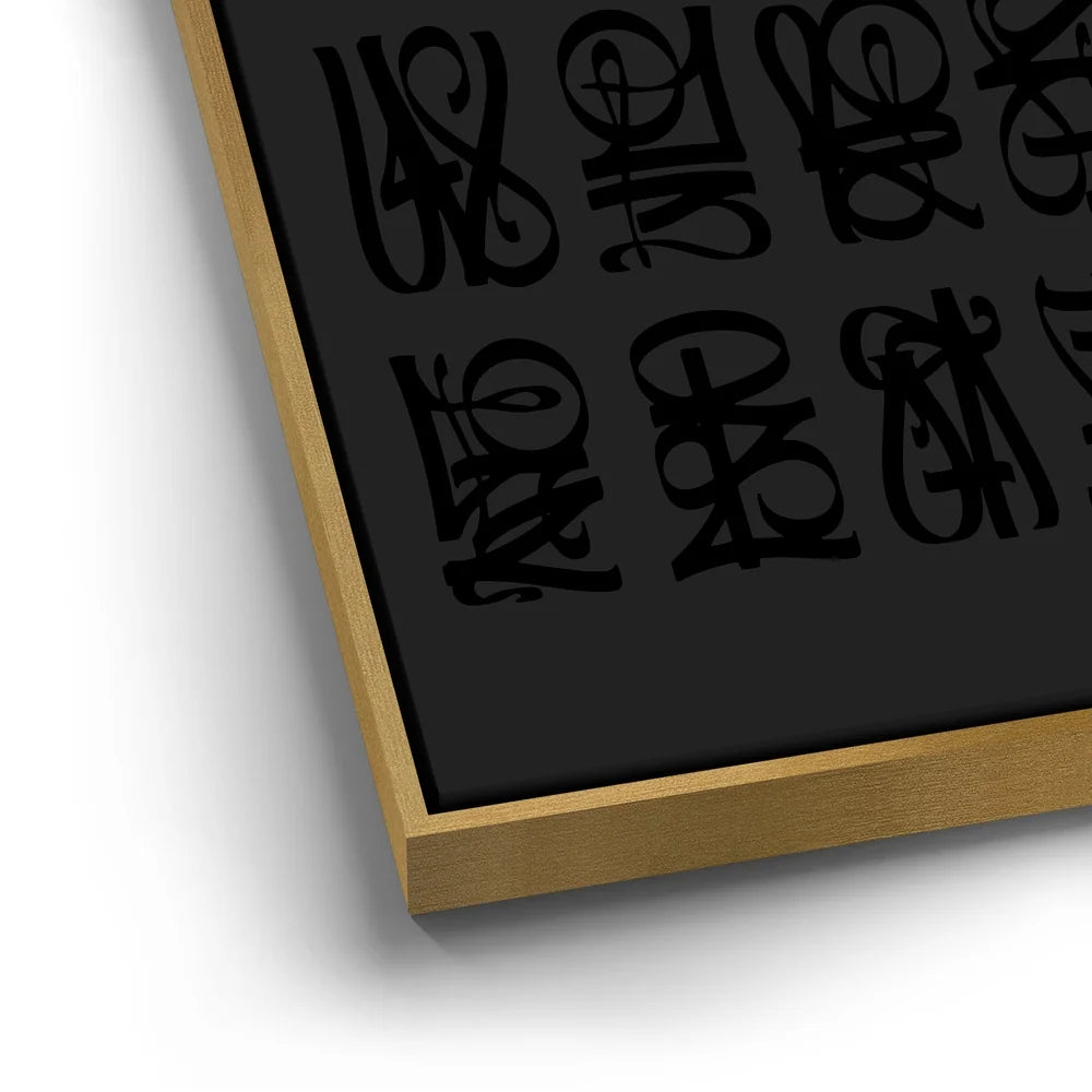 Featured image 12 for Work Hard Play Hard - Calligraphy I
