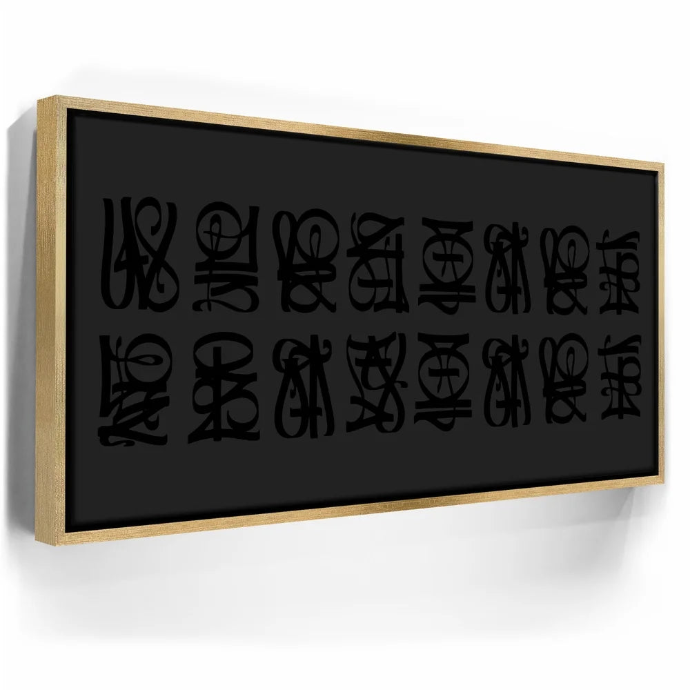 Featured image 7 for Work Hard Play Hard - Calligraphy I