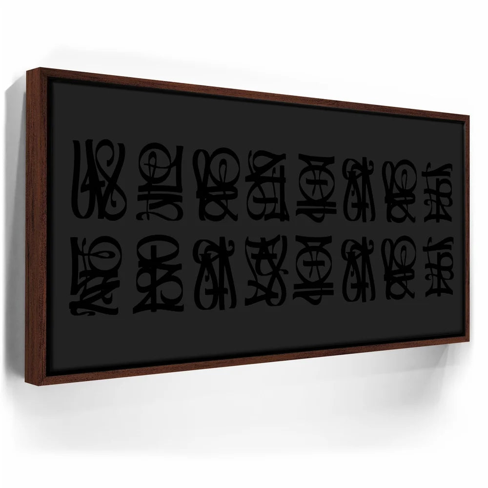 Featured image 10 for Work Hard Play Hard - Calligraphy I