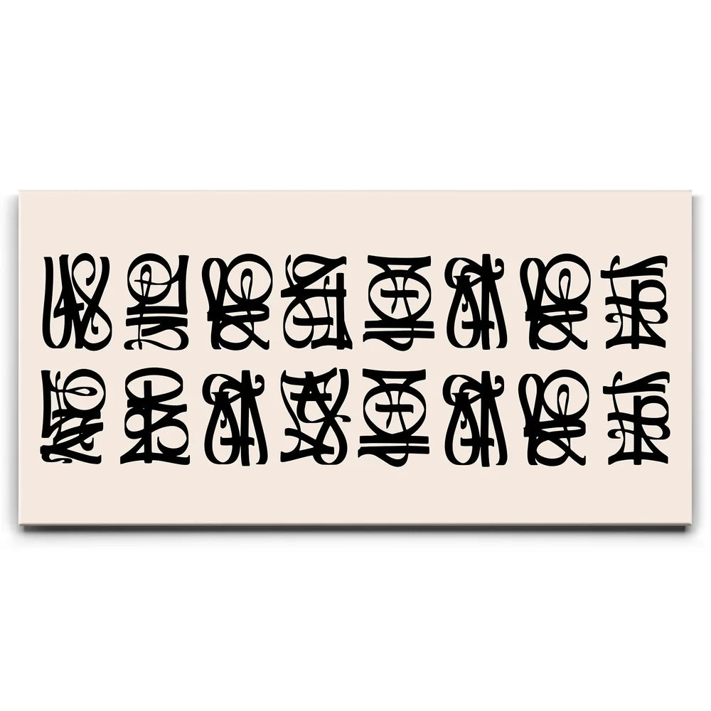 Featured image 1 for Work Hard Play Hard - Calligraphy II