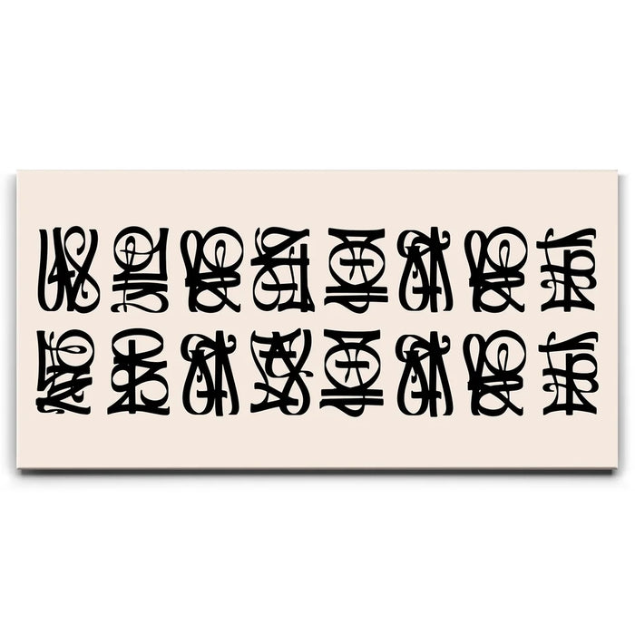 Featured image 1 for Work Hard Play Hard - Calligraphy II