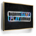 Featured image 7 for Work Hard Play Hard - Stencil