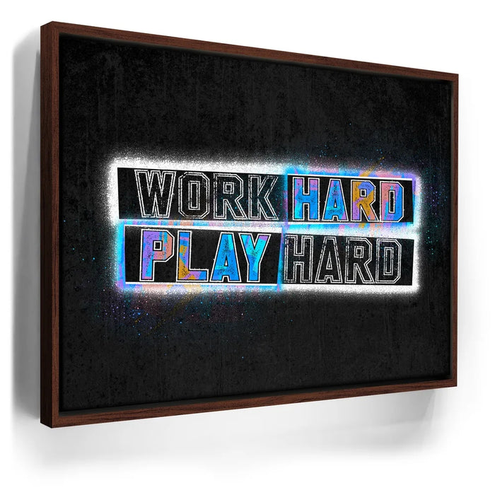 Featured image 10 for Work Hard Play Hard - Stencil