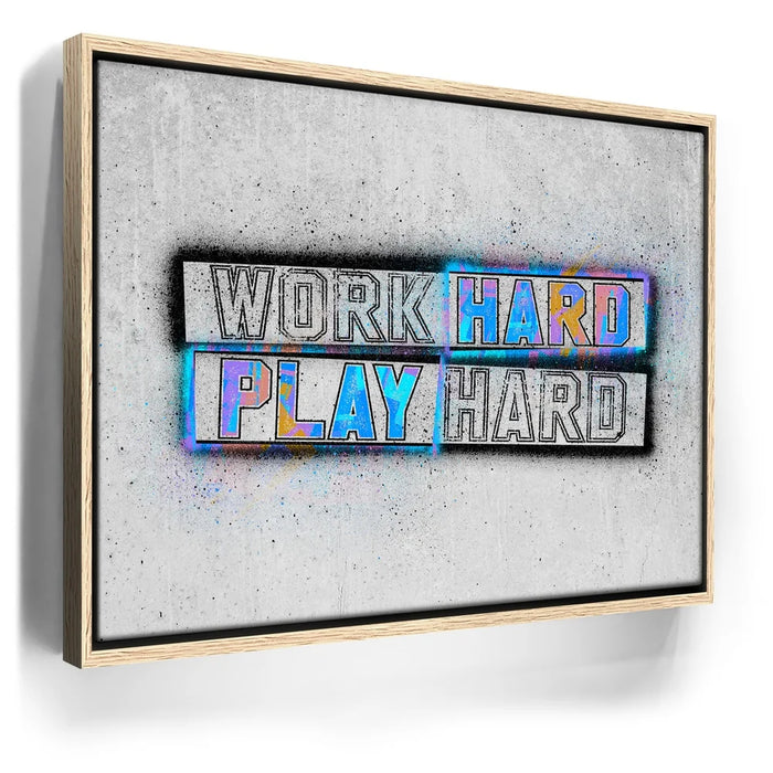 Featured image 9 for Work Hard Play Hard - Stencil II