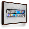 Featured image 10 for Work Hard Play Hard - Stencil II