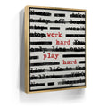 Featured image 7 for Work Hard Play Hard - Typed
