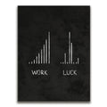 Featured image 1 for Work Vs. Luck - White