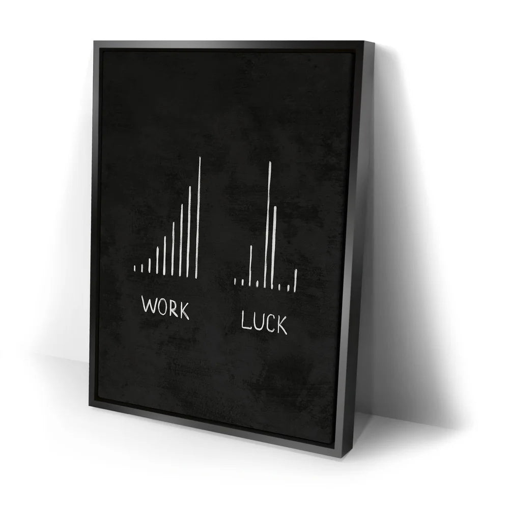 Featured image 2 for Work Vs. Luck - White