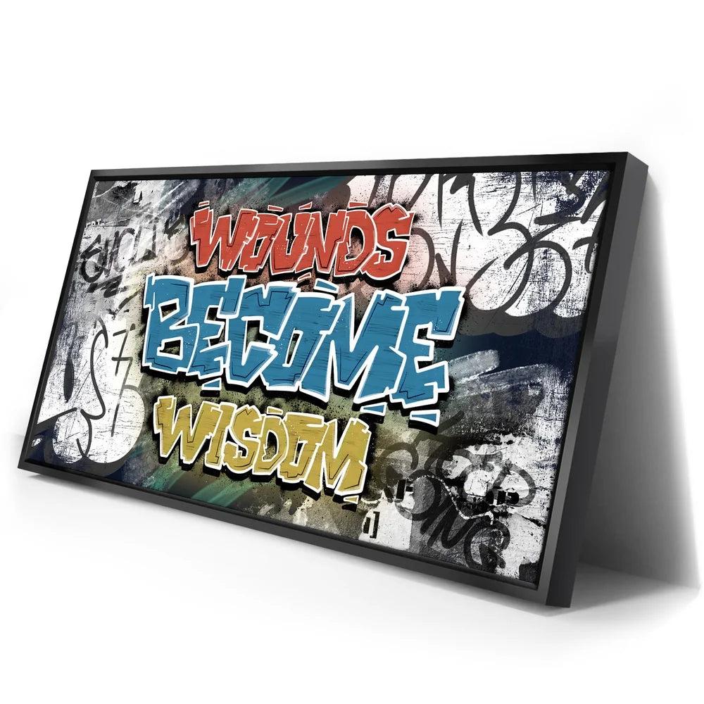 Featured image 2 for Wounds Become Wisdom - Graffiti