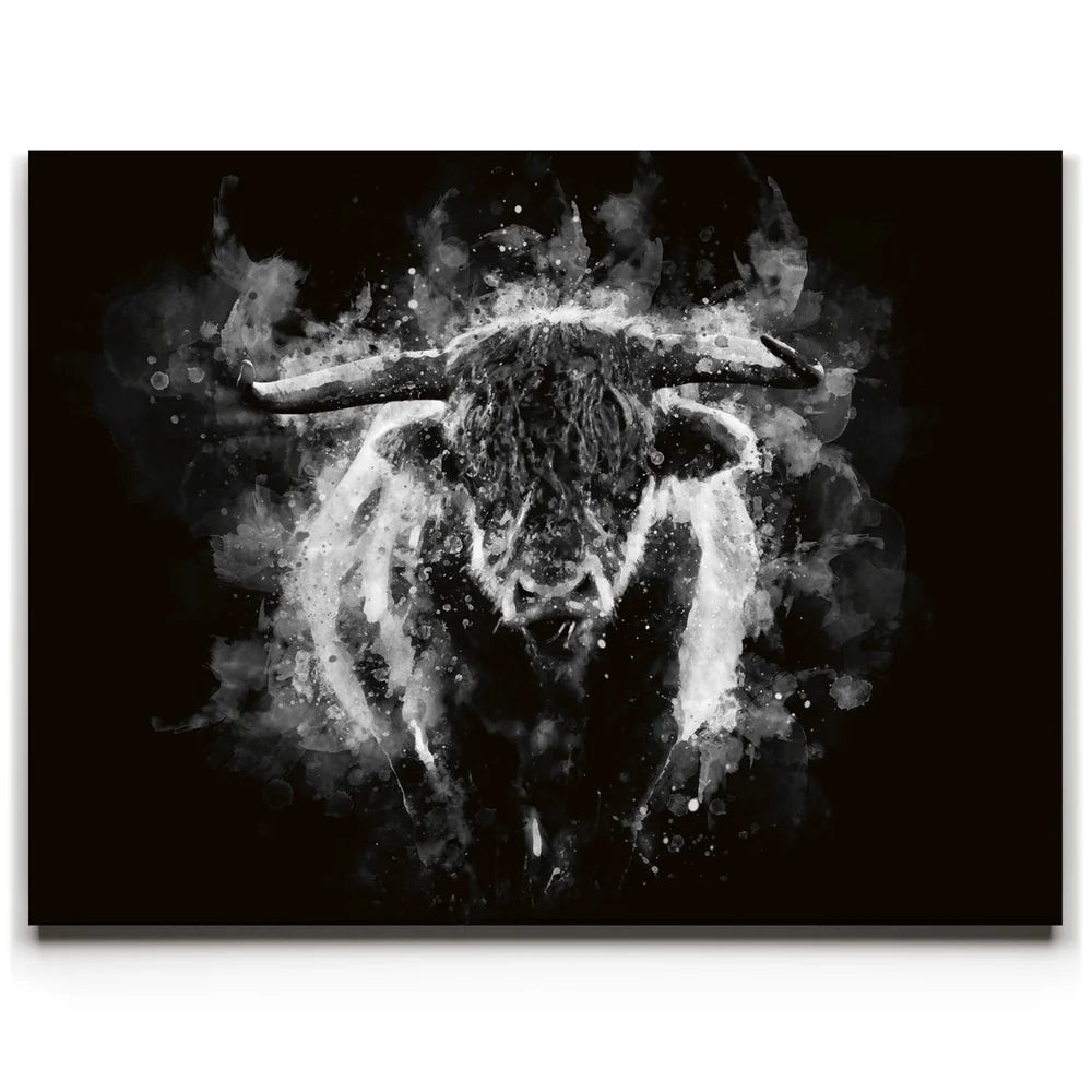 Featured image 1 for Yak - Watercolor - Black and White