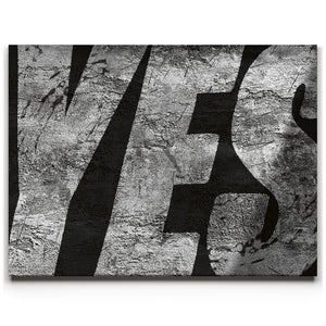Yes - White Stencil