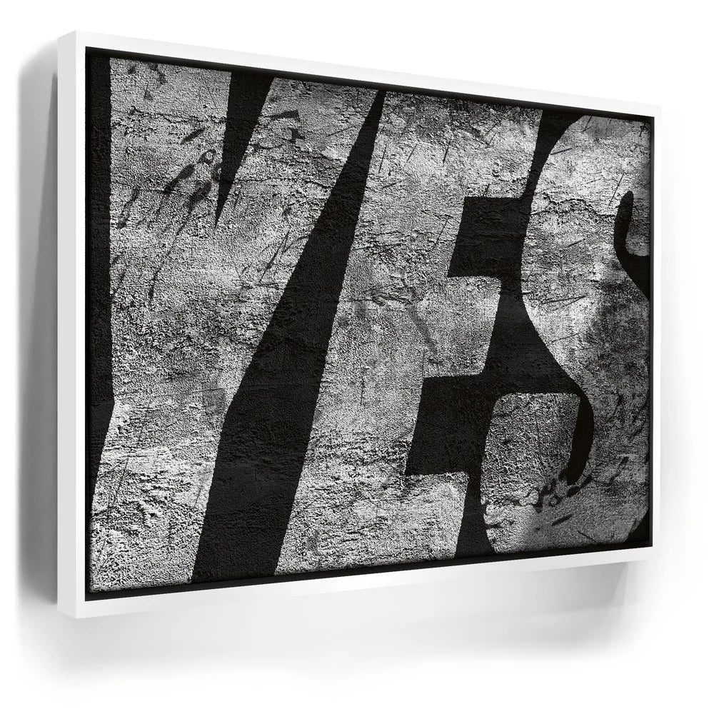 Featured image 6 for Yes - White Stencil