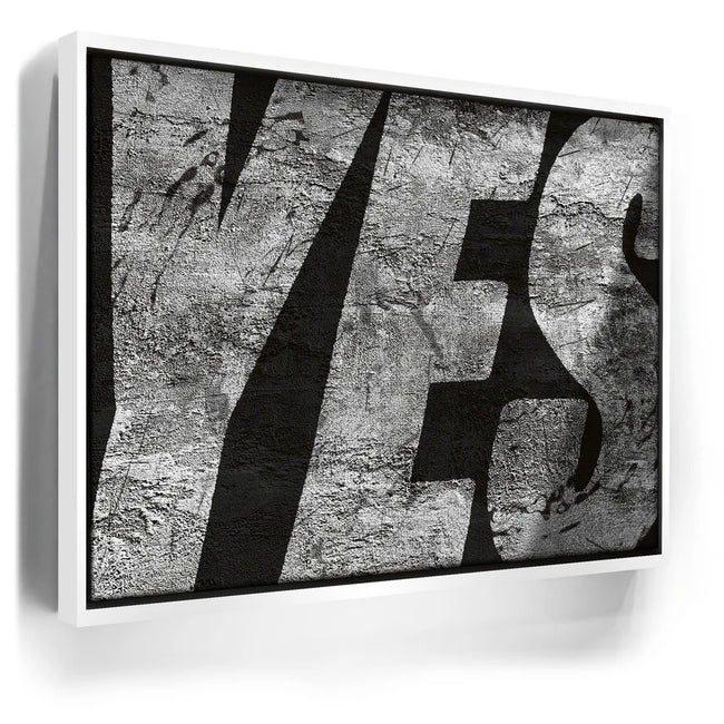 Featured image 6 for Yes - White Stencil