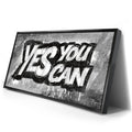 Thumbnail image 2 for Yes You Can, B&W - Graffiti