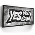 Featured image 5 for Yes You Can, B&W - Graffiti