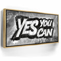Featured image 7 for Yes You Can, B&W - Graffiti