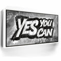 Featured image 6 for Yes You Can, B&W - Graffiti