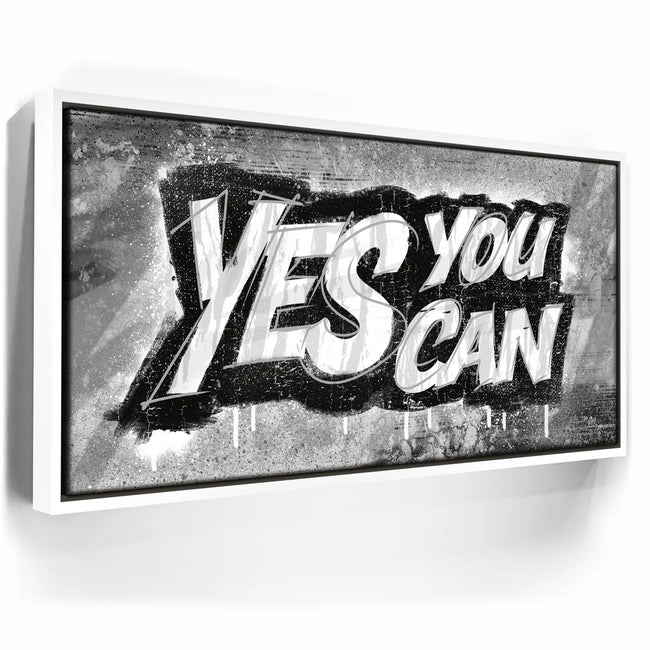 Featured image 6 for Yes You Can, B&W - Graffiti