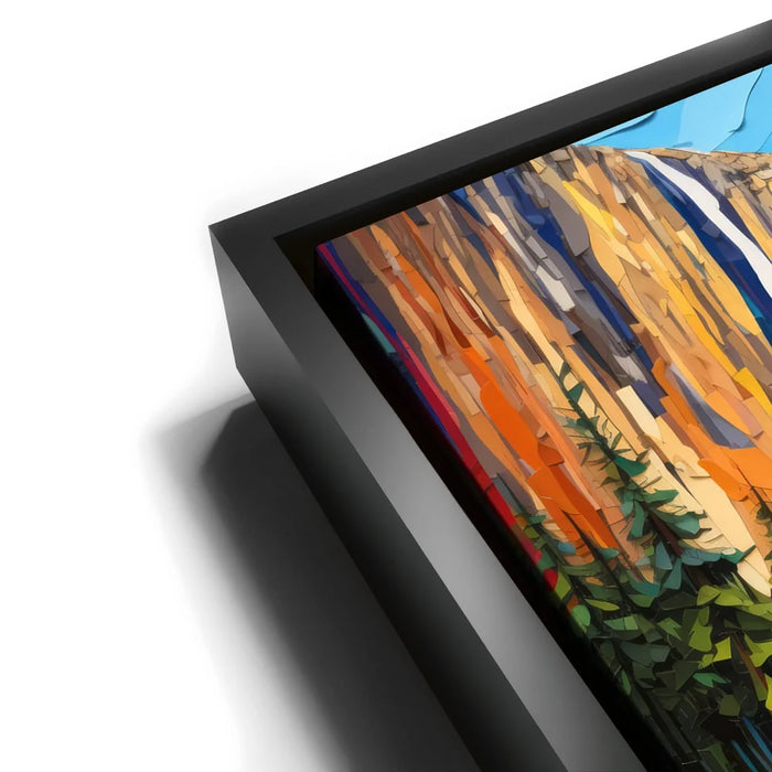 Featured image 11 for Yosemite Falls, Yosemite - Paper Design Style