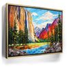 Featured image 7 for Yosemite Falls, Yosemite - Paper Design Style