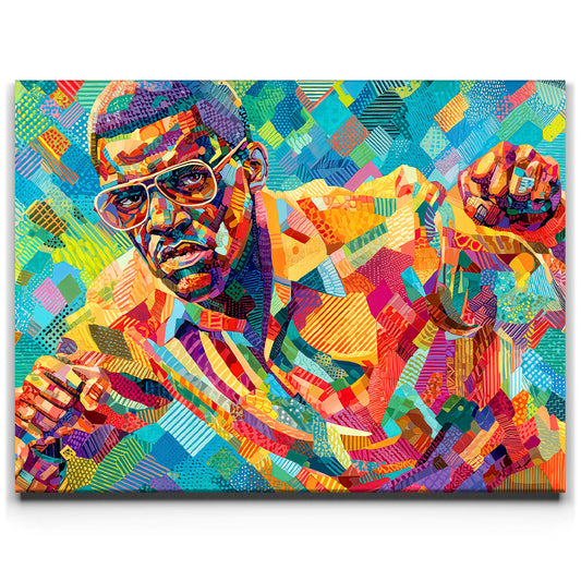 Vivid Defense Posters, Prints, & Visual Artwork TheGoatWallArt LANDSCAPE 24x18 0.75" STANDARD