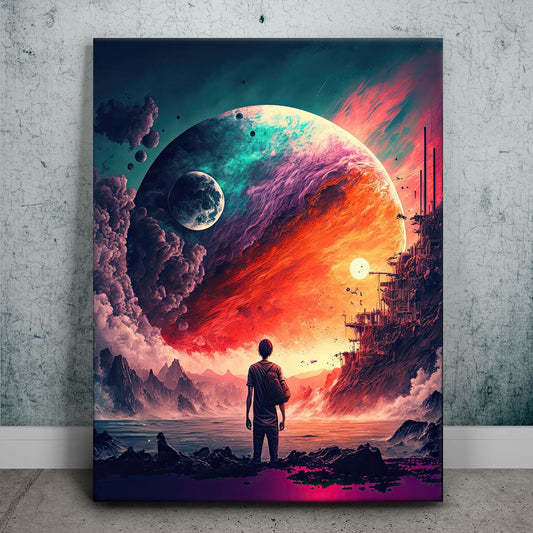 A Beautiful Ending Posters, Prints, & Visual Artwork TheGoatWallArt PORTRAIT 18x24 0.75" STANDARD
