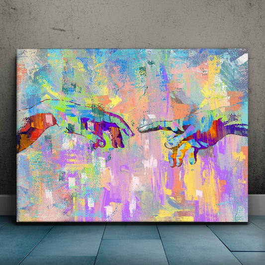 Colorful Creation Posters, Prints, & Visual Artwork TheGoatWallArt LANDSCAPE 24x18 0.75" STANDARD