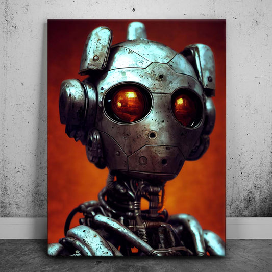 Cyborg Posters, Prints, & Visual Artwork TheGoatWallArt PORTRAIT 18x24 0.75" STANDARD