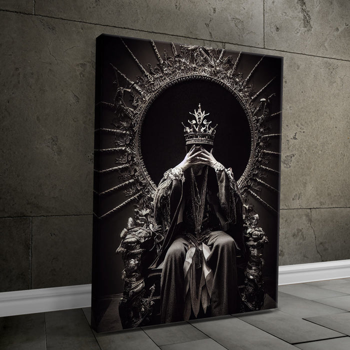 Heavy Lies the Crown – TheGOATWallArt
