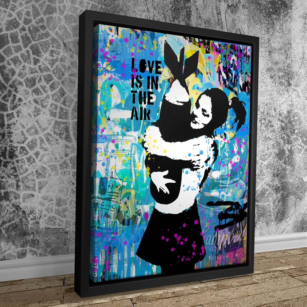 ★Europeam Bob作品『Chase The Rainbow』Banksy Rainbow Boy - Banksy - Blue Shaker – BLUE SHAKER
