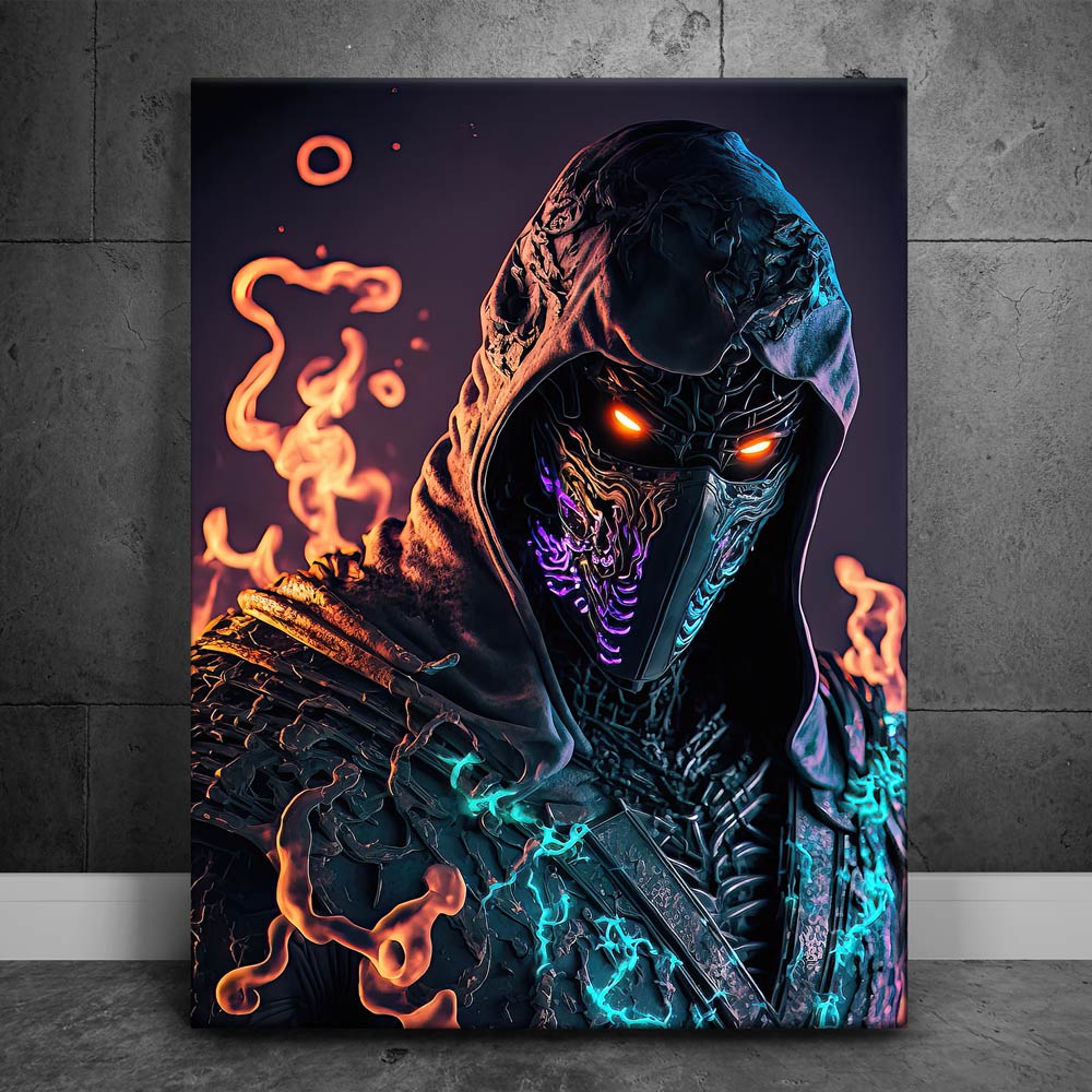 Noob Saibot I - TheGOATWallArt