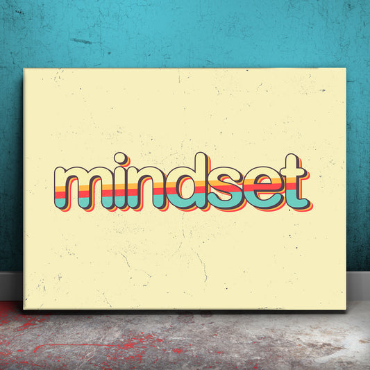 Retro Mindset II Posters, Prints, & Visual Artwork TheGoatWallArt LANDSCAPE 24x18 0.75" STANDARD