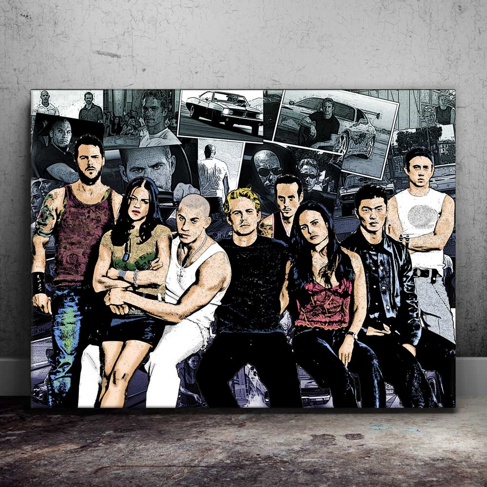 The Fast And The Furious Canvas Set