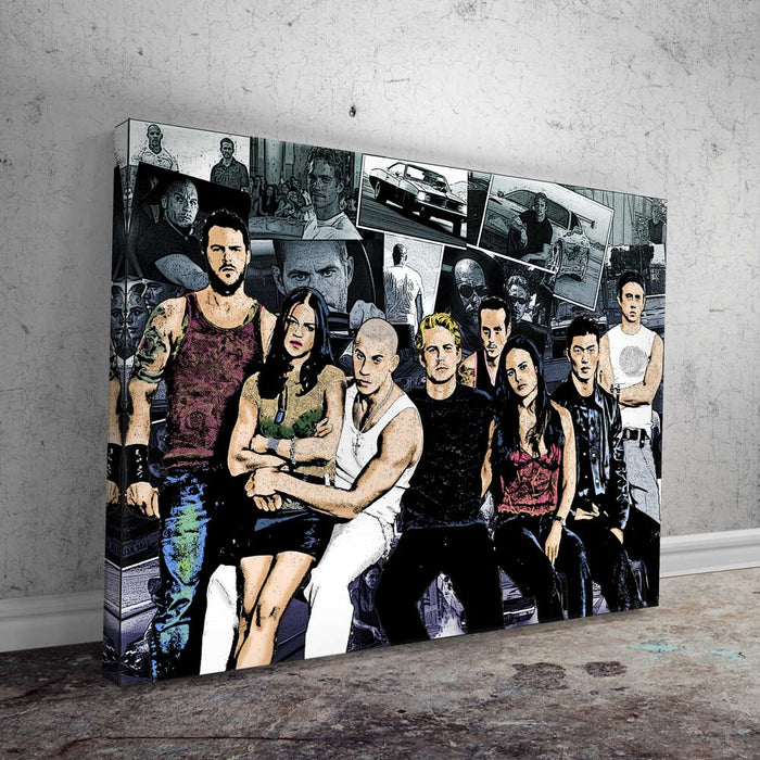 The Fast And The Furious Canvas Set