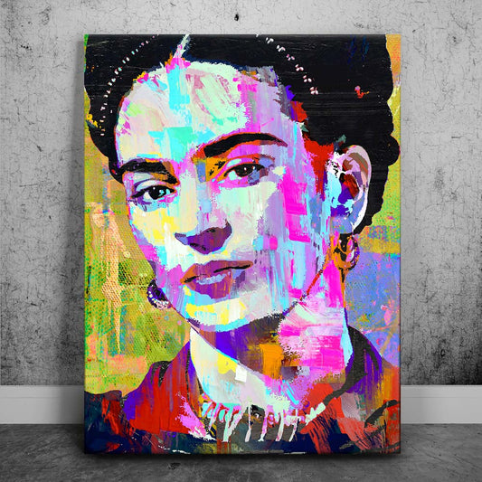Viva La Frida Posters, Prints, & Visual Artwork TheGoatWallArt PORTRAIT 18x24 0.75" STANDARD
