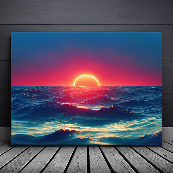 Vivid Ocean Sunset